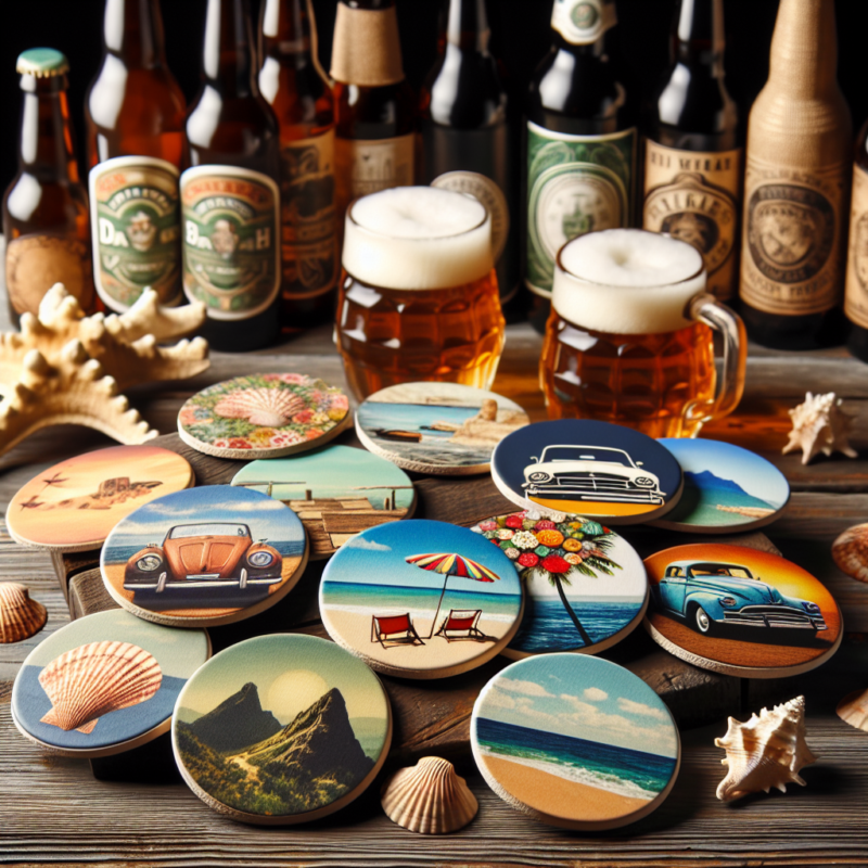 personalized beer coasters
